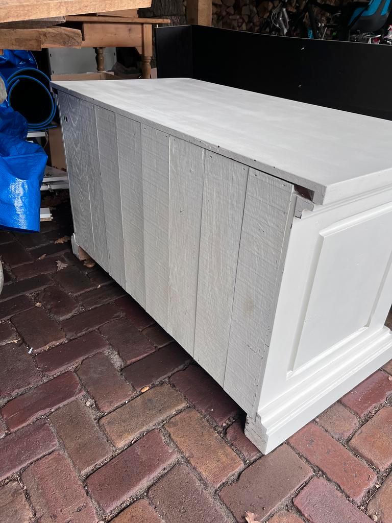 Gratis witte dekenkist