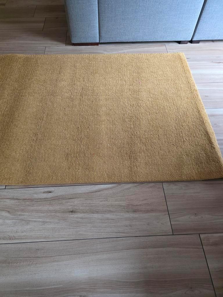 Okergeel vloerkleed - Gratis af te halen