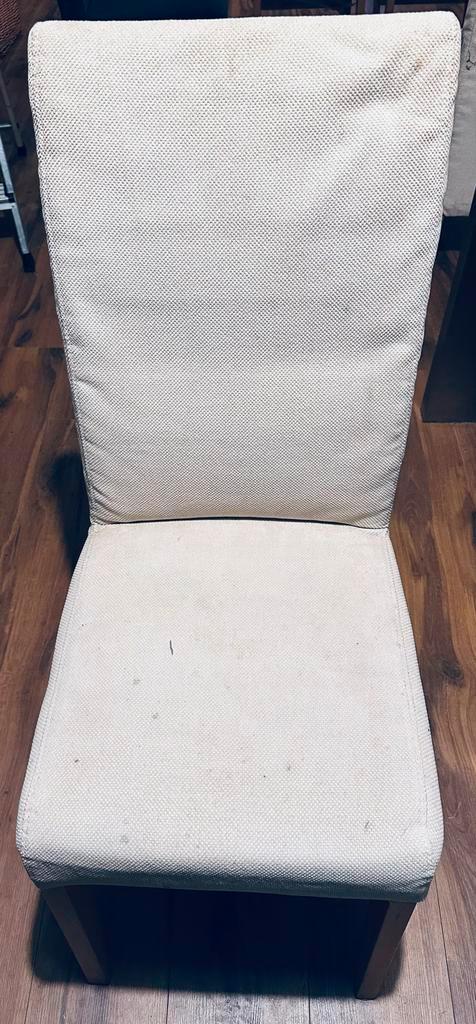 6 eetkamerstoelen met hoge rug - gebruikt