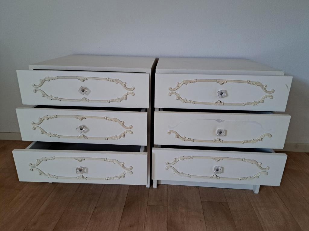 Vintage Nachtkastjes - Set van 2