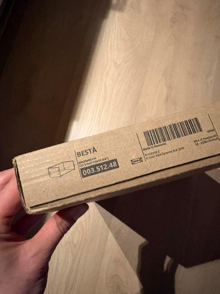 Besta lade frame - Zwartbruin (NIEUW in de doos)