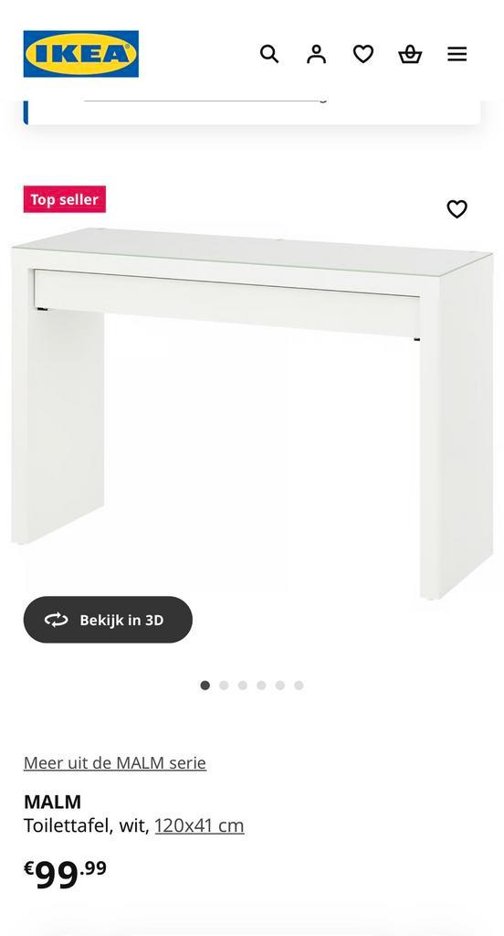 Make-uptafel (ikea) gratis