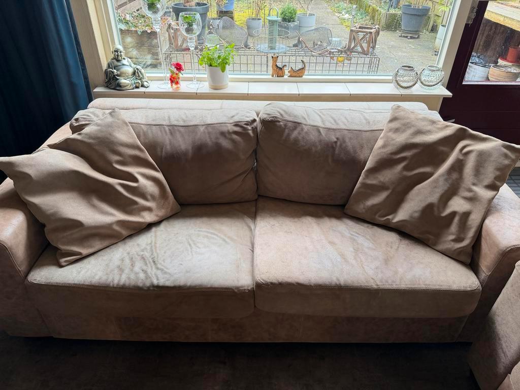 Grof leren banken gratis af te halen