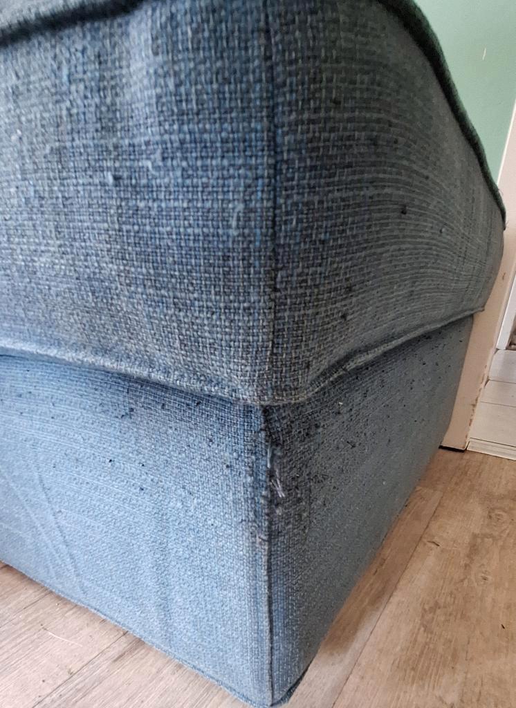 Gratis Hocker blauw (Ikea)