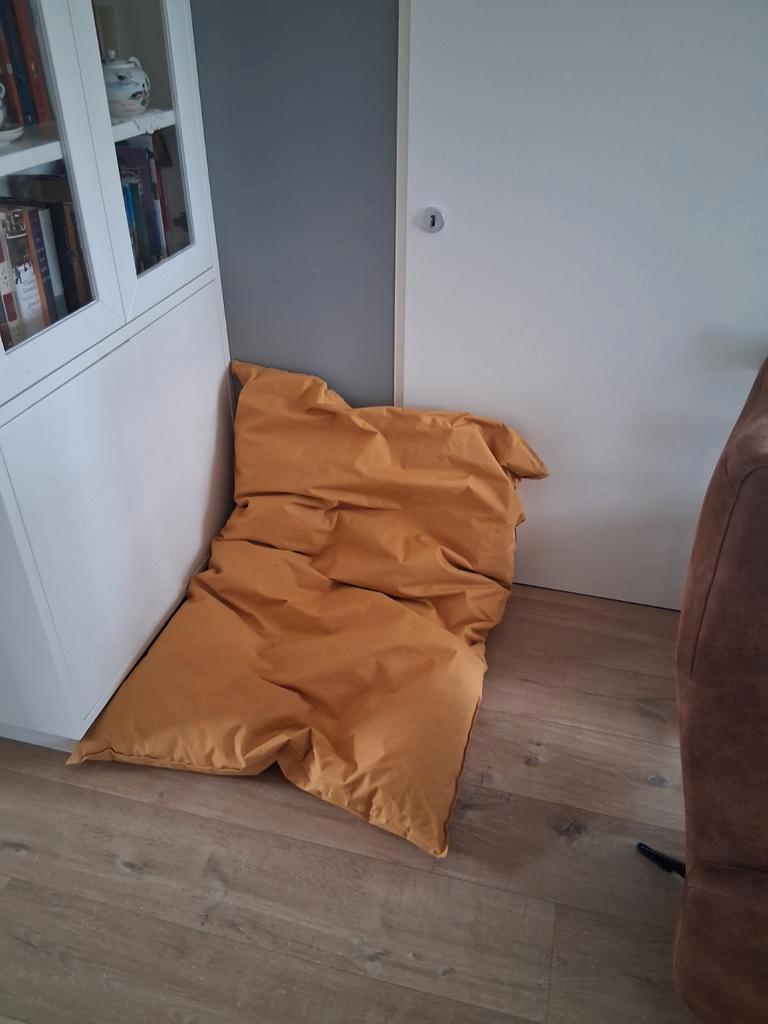 Okergele Lebel Zitzak 100x150 cm