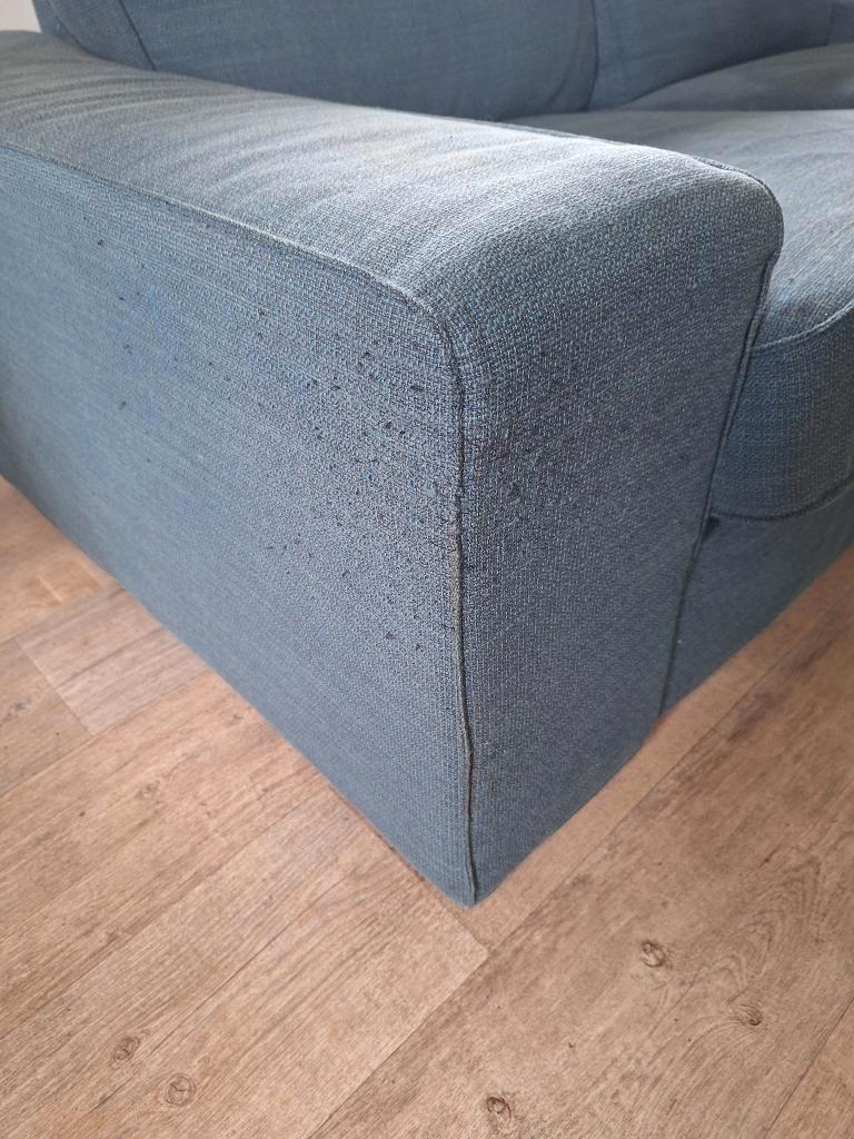 Gratis bank blauw (Ikea)