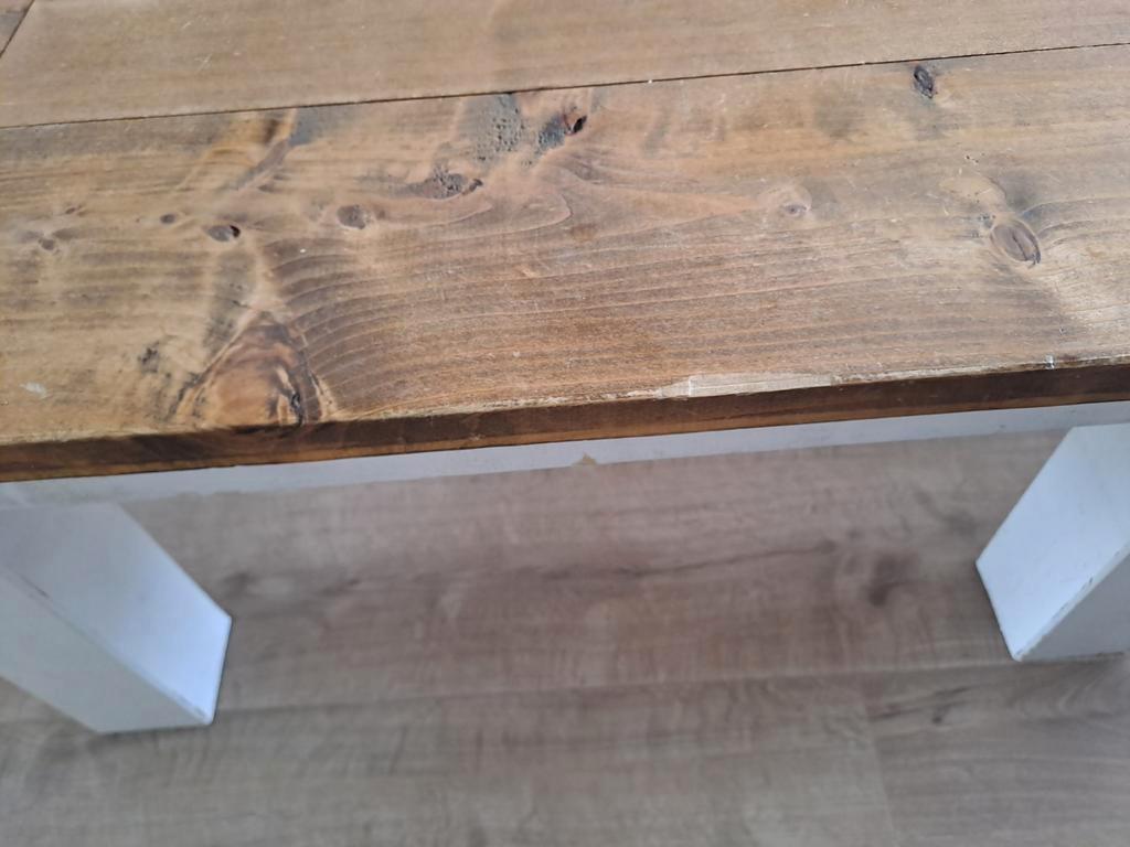 Steigerhouten salontafel