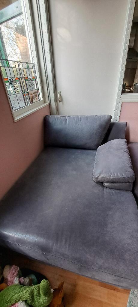 3 zits bank met lounchechairebank