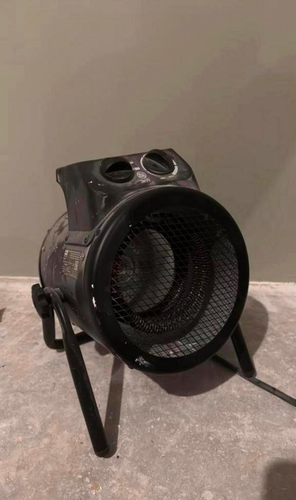 Te huur bouwdroger 70 liter inclusief kachel