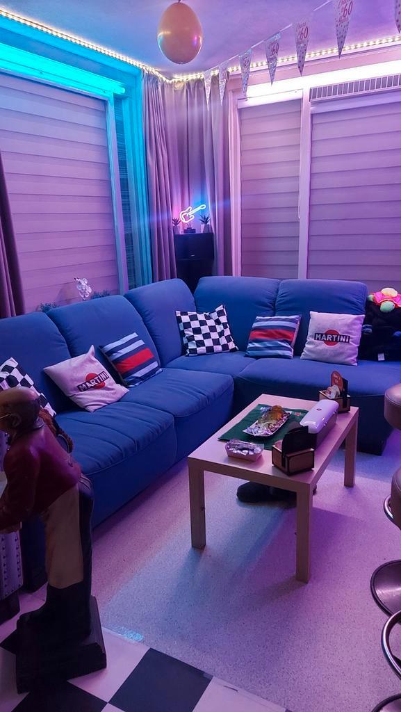 Hoekbank  met lounge gedeelte