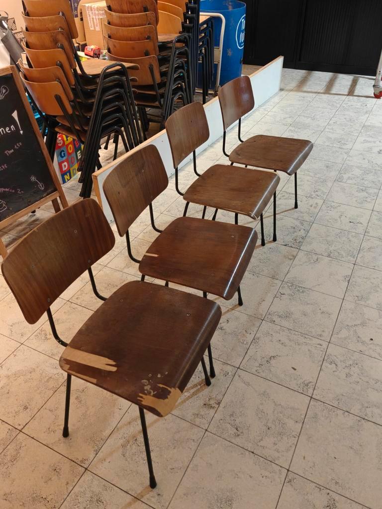 Retro Houten stoelen