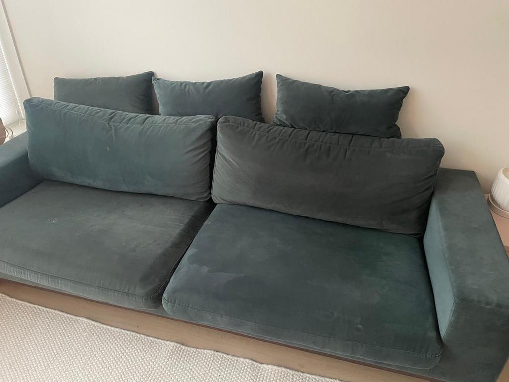 Groene Velvet Bank - Gratis Ophalen!